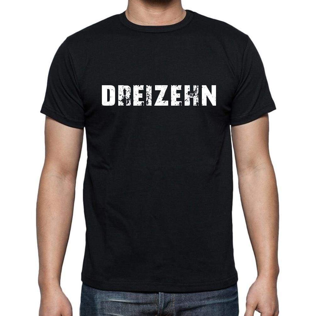 Dreizehn Mens Short Sleeve Round Neck T-Shirt - Casual