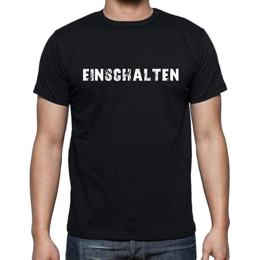 Einschalten Mens Short Sleeve Round Neck T-Shirt - Casual