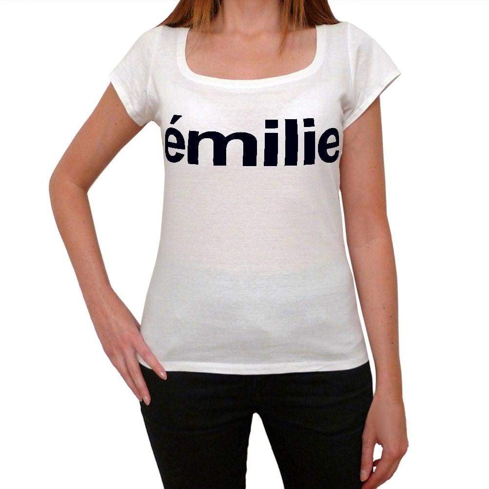 Émilie Womens Short Sleeve Scoop Neck Tee 00049