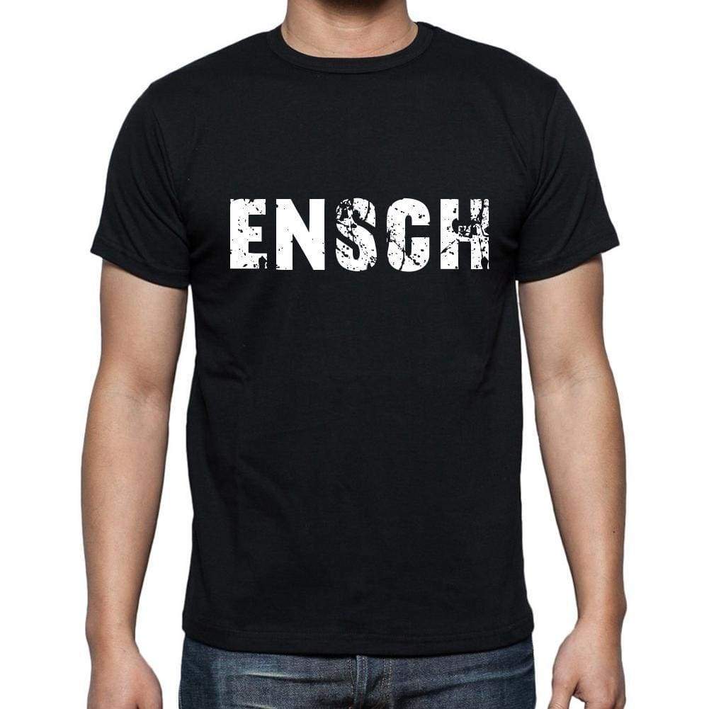 Ensch Mens Short Sleeve Round Neck T-Shirt 00003 - Casual