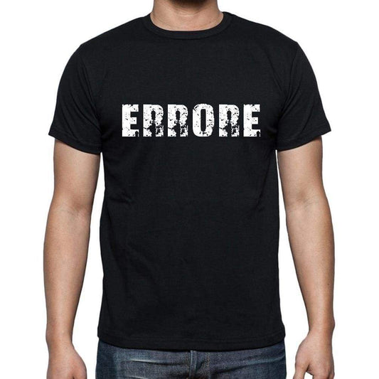 Errore Mens Short Sleeve Round Neck T-Shirt 00017 - Casual