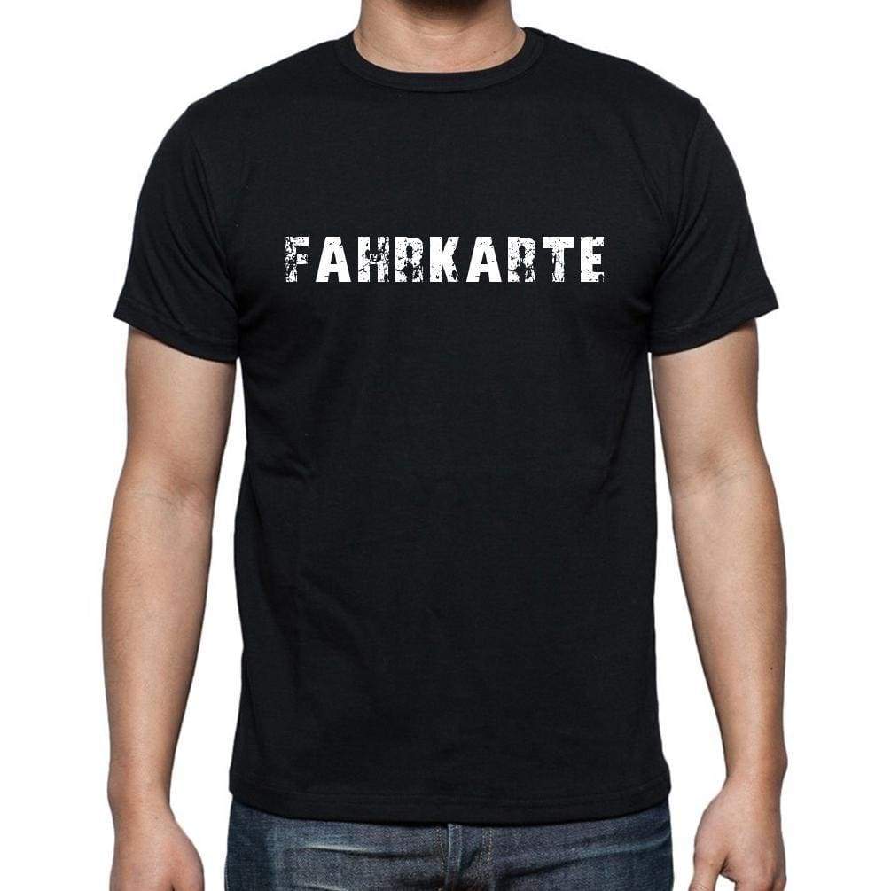 Fahrkarte Mens Short Sleeve Round Neck T-Shirt - Casual