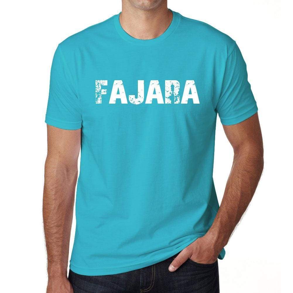 Fajara Mens Short Sleeve Round Neck T-Shirt - Blue / S - Casual