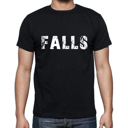 Falls Mens Short Sleeve Round Neck T-Shirt - Casual