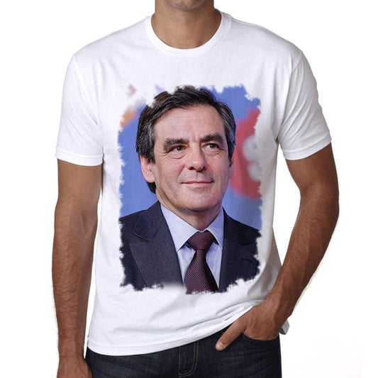 Fançois Fillon Mens T Shirt White Birthday Gift 00515 - White / Xs - Casual