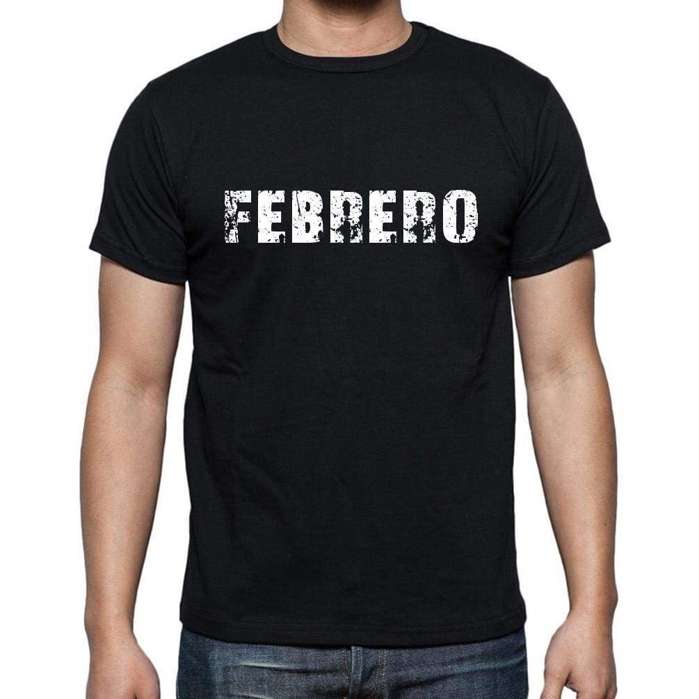 Febrero Mens Short Sleeve Round Neck T-Shirt - Casual