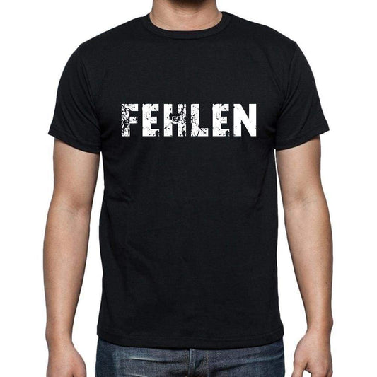 Fehlen Mens Short Sleeve Round Neck T-Shirt - Casual