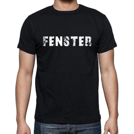 Fenster Mens Short Sleeve Round Neck T-Shirt - Casual