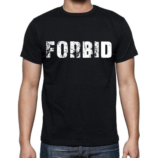 Forbid Mens Short Sleeve Round Neck T-Shirt - Casual