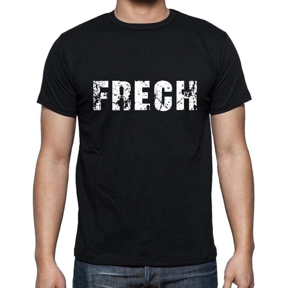 Frech Mens Short Sleeve Round Neck T-Shirt - Casual