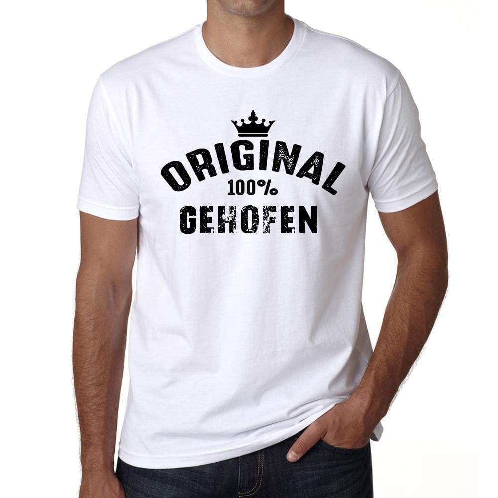 Gehofen Mens Short Sleeve Round Neck T-Shirt - Casual