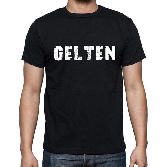 Gelten Mens Short Sleeve Round Neck T-Shirt - Casual