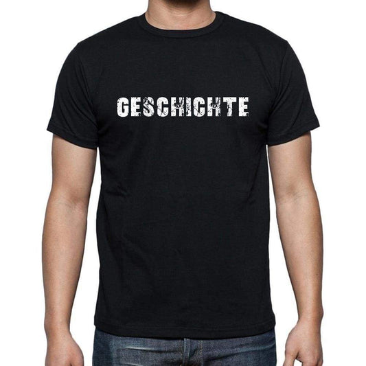 Geschichte Mens Short Sleeve Round Neck T-Shirt - Casual