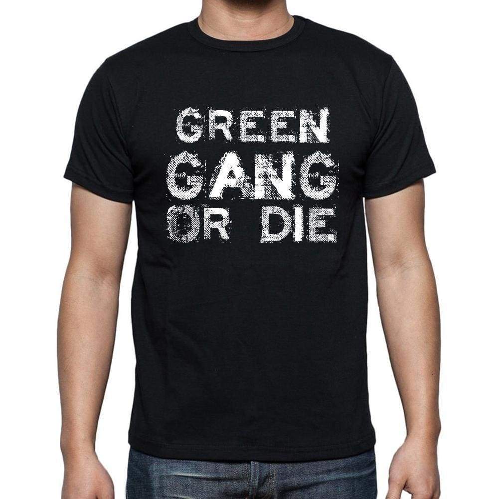 Green Family Gang Tshirt Mens Tshirt Black Tshirt Gift T-Shirt 00033 - Black / S - Casual