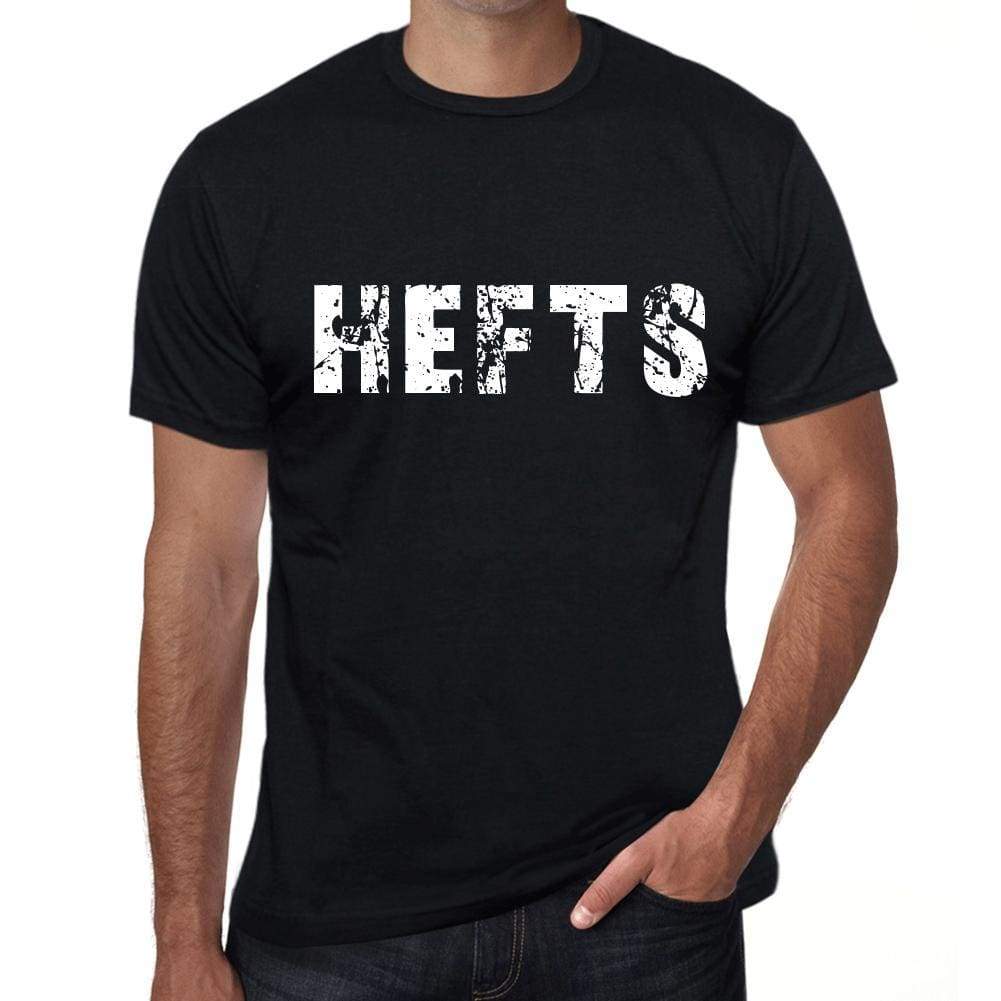 Hefts Mens Retro T Shirt Black Birthday Gift 00553 - Black / Xs - Casual