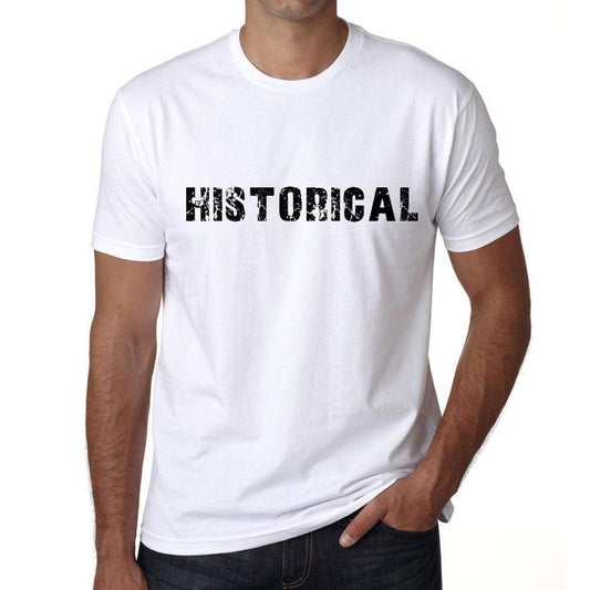 Historical Mens T Shirt White Birthday Gift 00552 - White / Xs - Casual