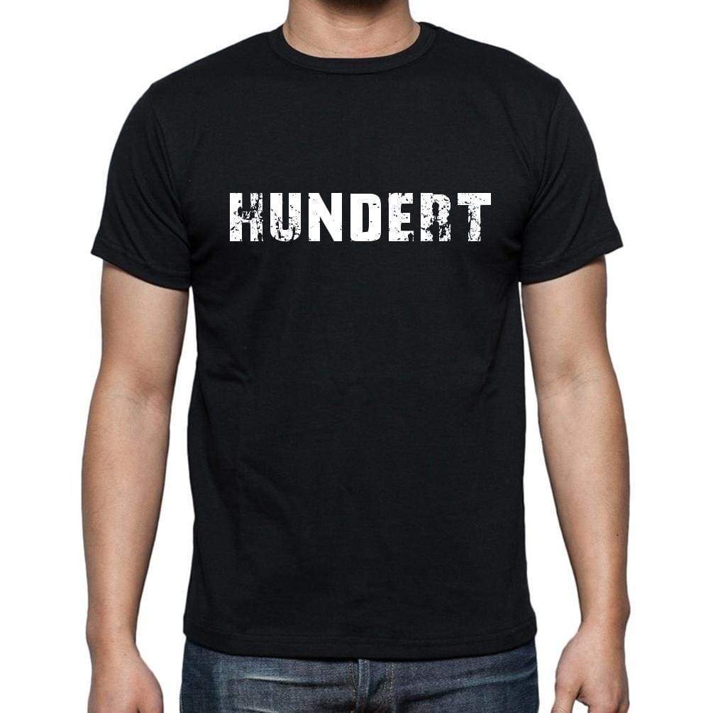 Hundert Mens Short Sleeve Round Neck T-Shirt - Casual