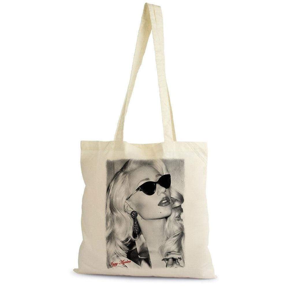 Iggy Azalea 1 Tote Bag Shopping Natural Cotton Gift Beige 00272 - Beige / 100% Cotton - Tote Bag