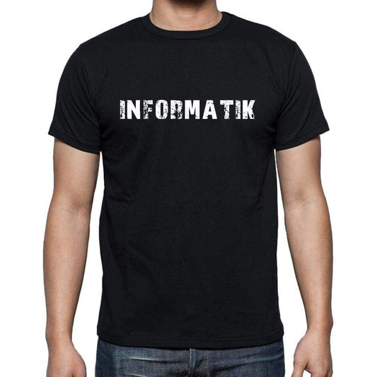 Informatik Mens Short Sleeve Round Neck T-Shirt - Casual