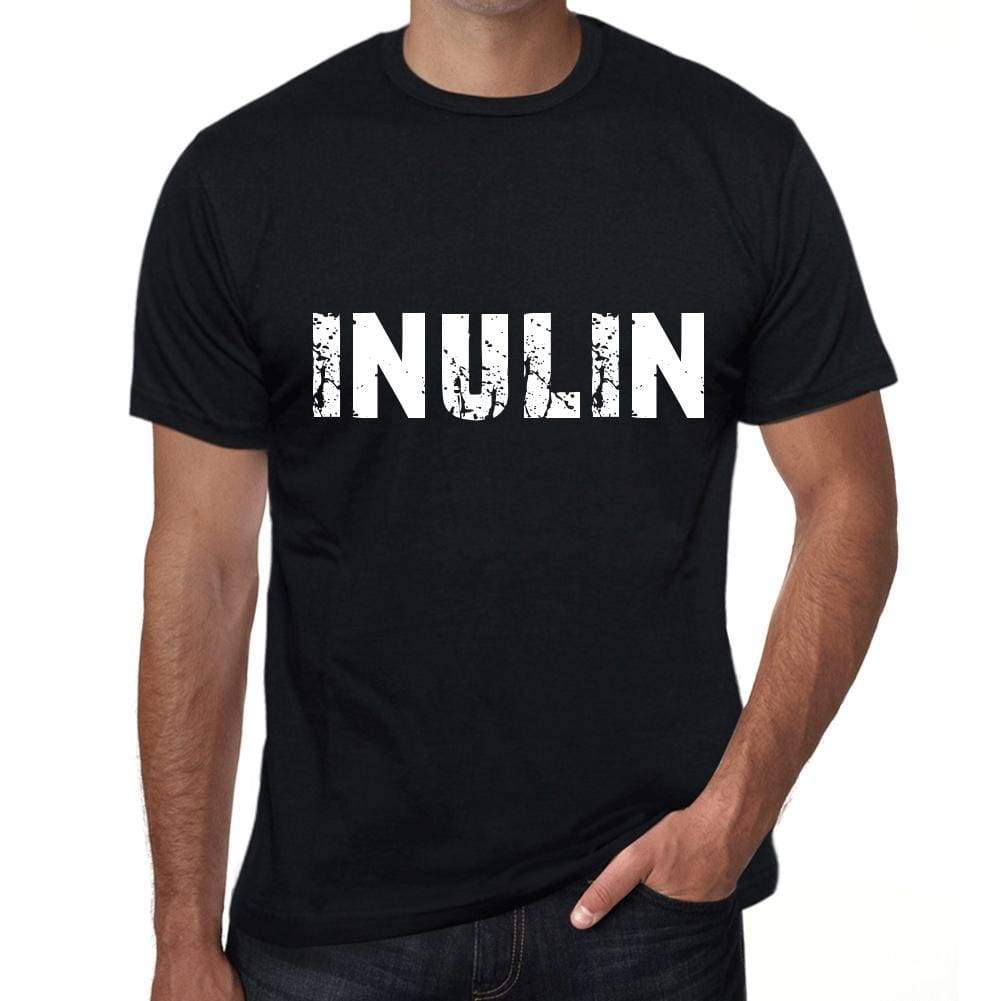 Inulin Mens Vintage T Shirt Black Birthday Gift 00554 - Black / Xs - Casual