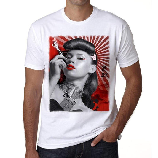 Japan Pin-Up 1 For Mens Short Sleeve Cotton Tshirt Men T Shirt 00034 - Casual