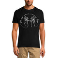 ULTRABASIC Herren-T-Shirt „Pray More Worry Less – Jesus Christus“.