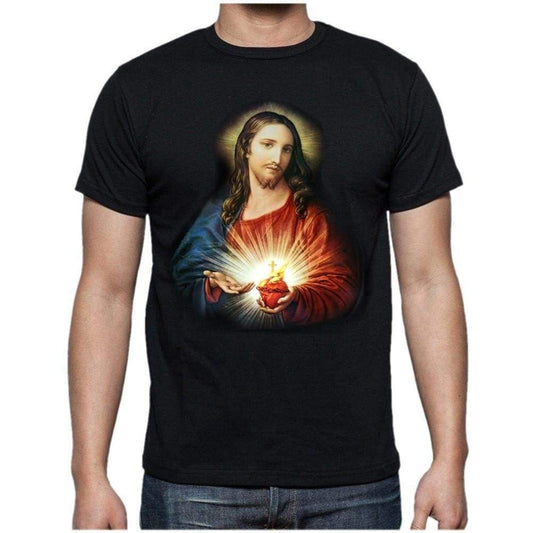 Jesus Christ God H Mens T-Shirt One In The City