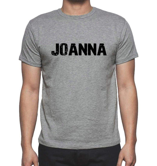 Joanna Grey Mens Short Sleeve Round Neck T-Shirt 00018 - Grey / S - Casual