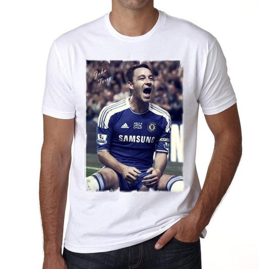 John Terry Scoring T-Shirt For Mens Short Sleeve Cotton Tshirt Men T Shirt 00034 - T-Shirt