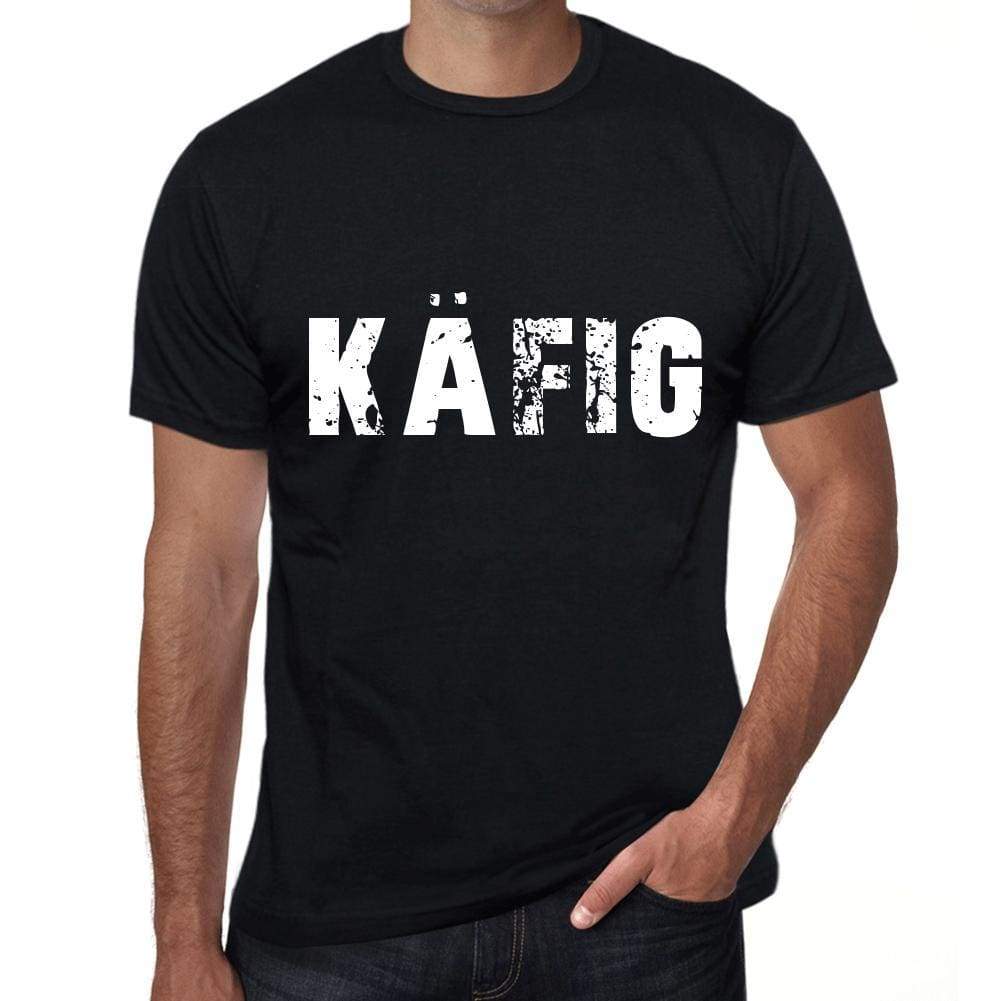 Käfig Mens T Shirt Black Birthday Gift 00548 - Black / Xs - Casual