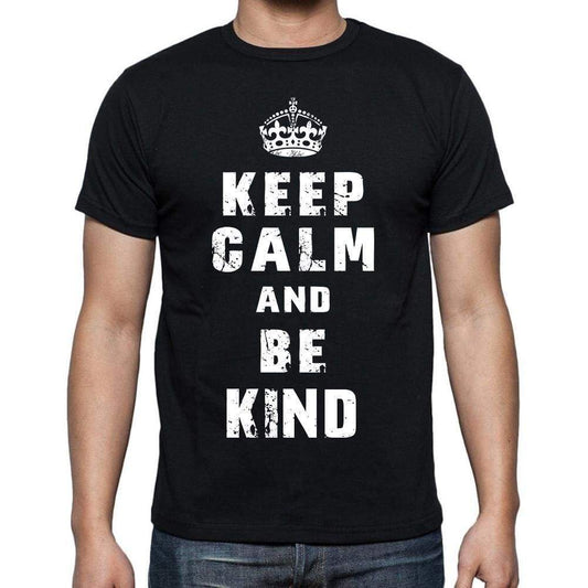 Keep Calm T-Shirt Kind Mens Short Sleeve Round Neck T-Shirt - Casual