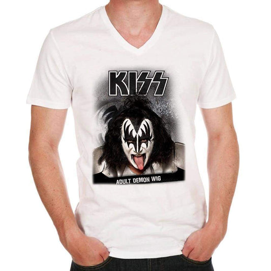 Kiss Demon T-Shirt For Mens Short Sleeve Cotton Tshirt Men T Shirt 00034 - T-Shirt