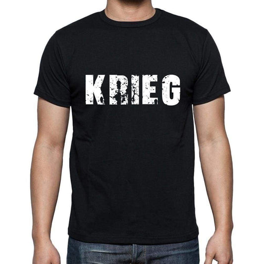 Krieg Mens Short Sleeve Round Neck T-Shirt - Casual