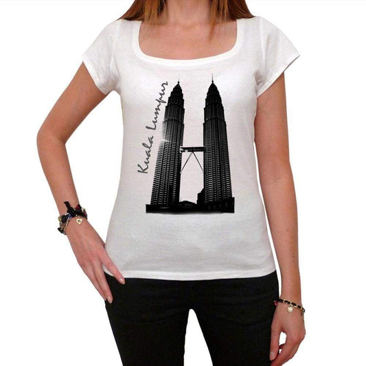 Kuala Lumpur Tshirt Womens Short Sleeve Scoop Neck Tee 00181