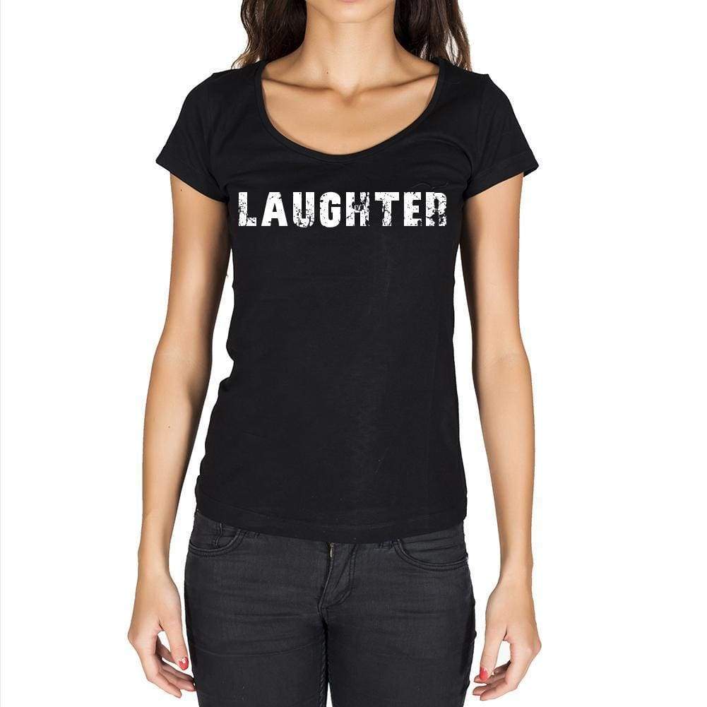 Laughter Womens Short Sleeve Round Neck T-Shirt - Casual