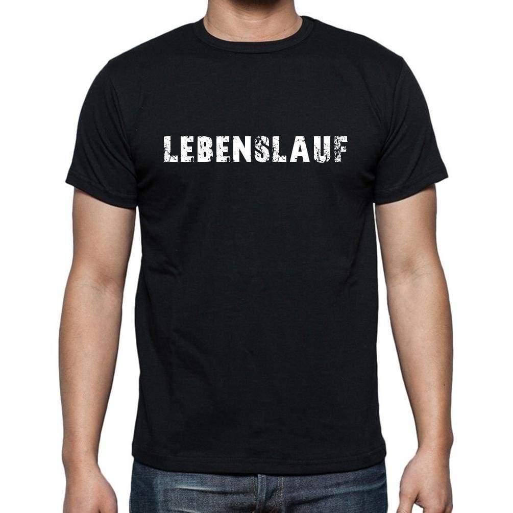 Lebenslauf Mens Short Sleeve Round Neck T-Shirt - Casual