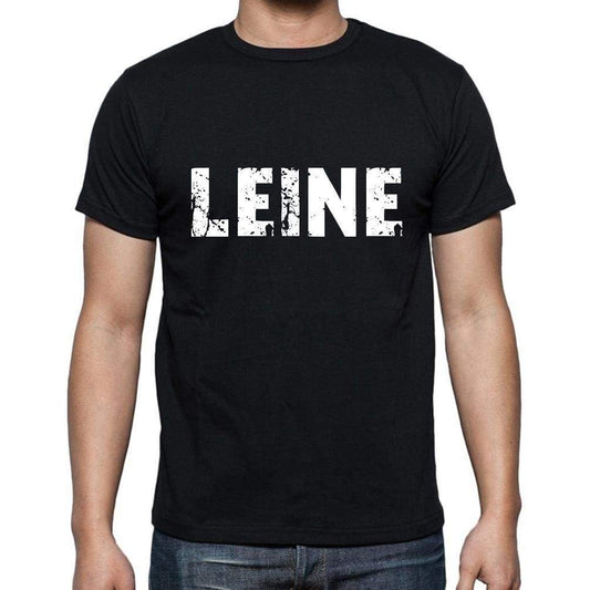 Leine Mens Short Sleeve Round Neck T-Shirt - Casual