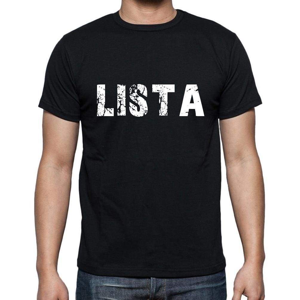 Lista Mens Short Sleeve Round Neck T-Shirt - Casual