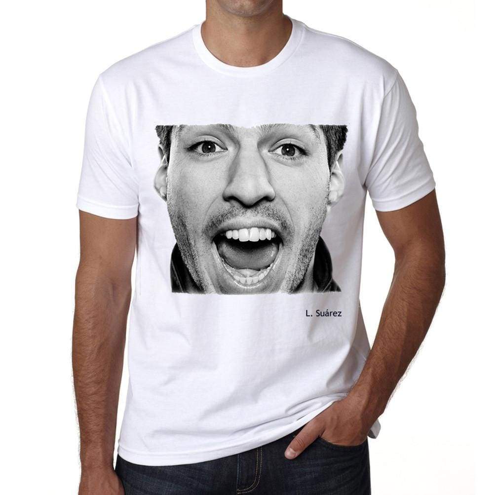 Luis Suarez T-Shirt For Mens Short Sleeve Cotton Tshirt Men T Shirt 00034 - T-Shirt