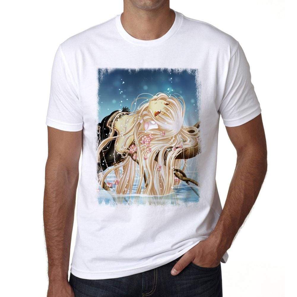 Manga Girl Tree Over The Water T-Shirt For Men T Shirt Gift 00089 - T-Shirt