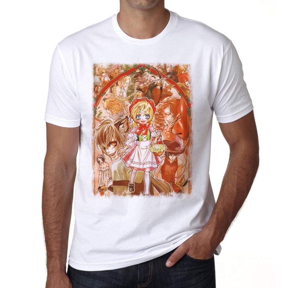 Manga Red Riding Hood T-Shirt For Men T Shirt Gift 00089 - T-Shirt