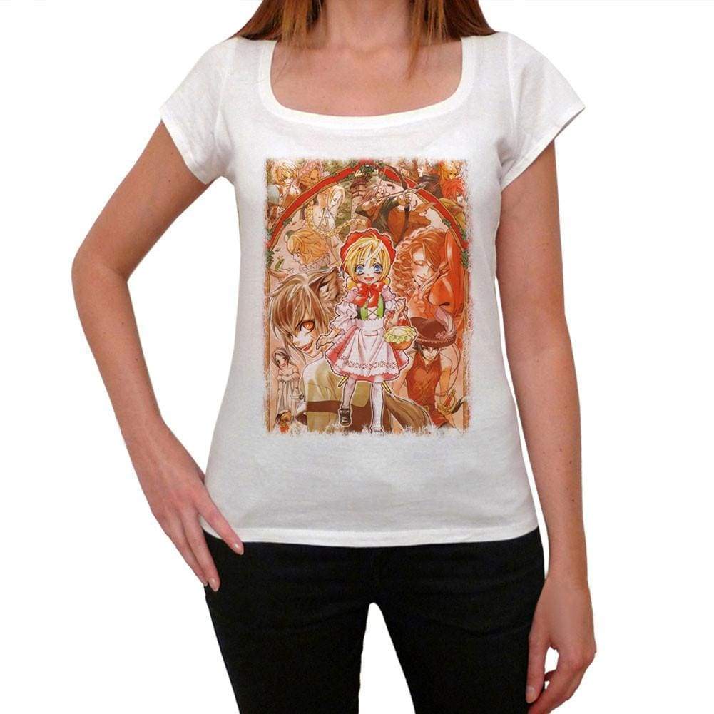 Manga Red Riding Hood T-Shirt For Women T Shirt Gift 00088 - T-Shirt