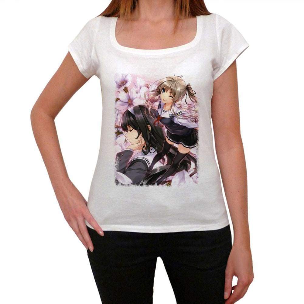 Manga Schoolgirls T-Shirt For Women T Shirt Gift 00088 - T-Shirt