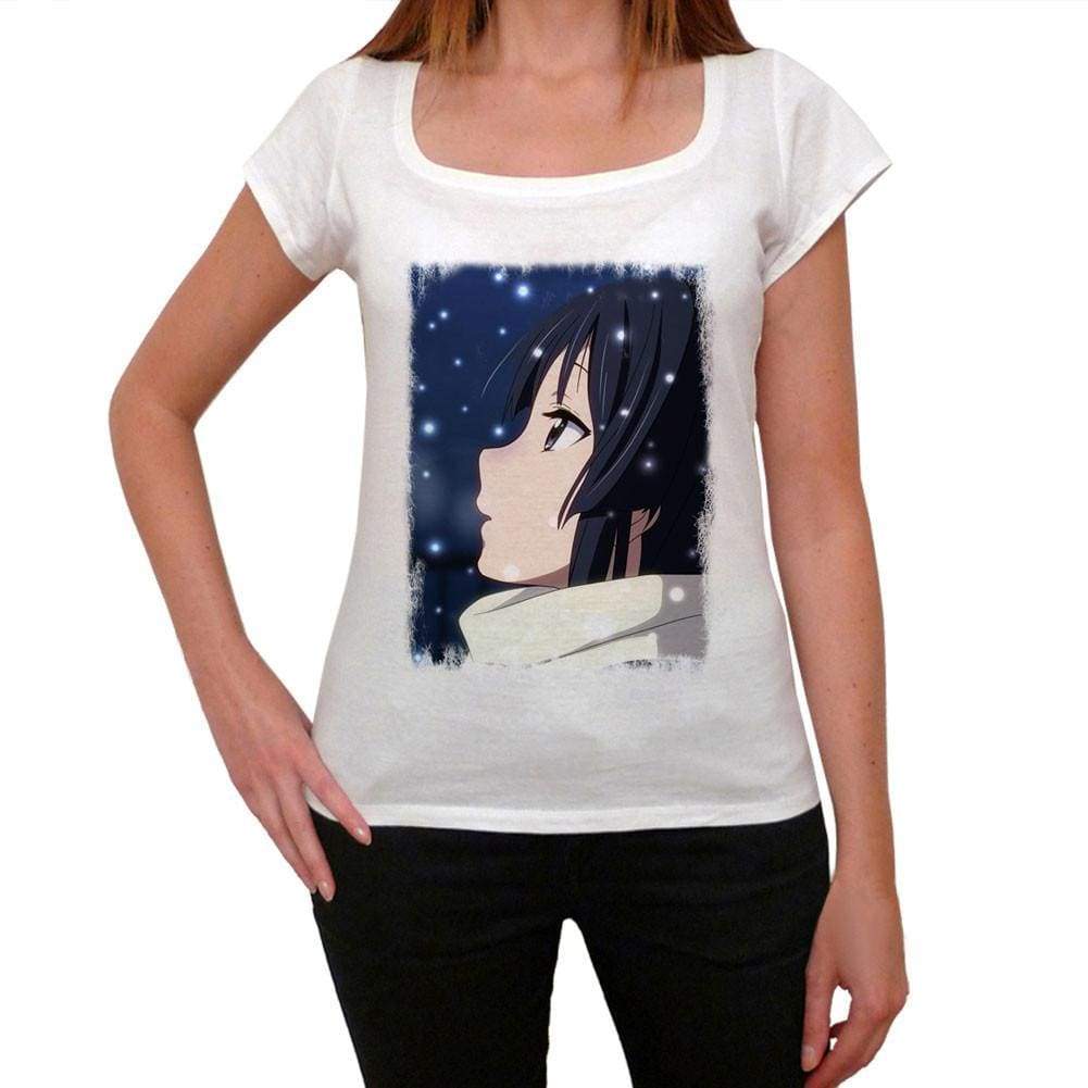 Manga Snowflake T-Shirt For Women T Shirt Gift 00088 - T-Shirt