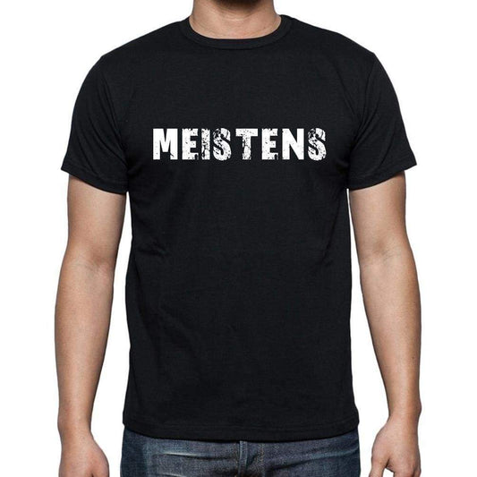 Meistens Mens Short Sleeve Round Neck T-Shirt - Casual