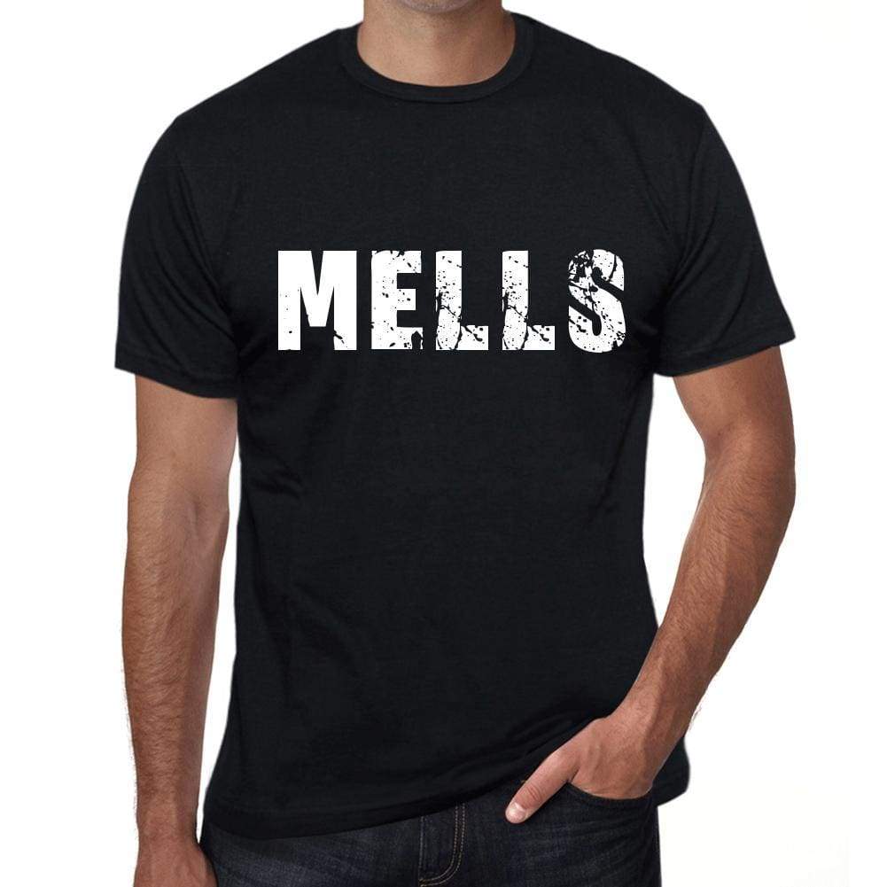 Mells Mens Retro T Shirt Black Birthday Gift 00553 - Black / Xs - Casual