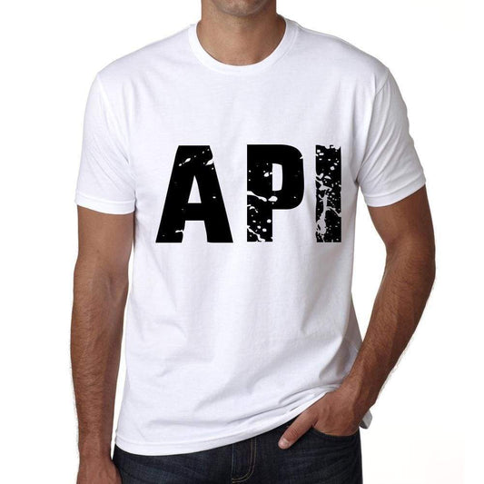 Mens Tee Shirt Vintage T Shirt Api X-Small White 00559 - White / Xs - Casual