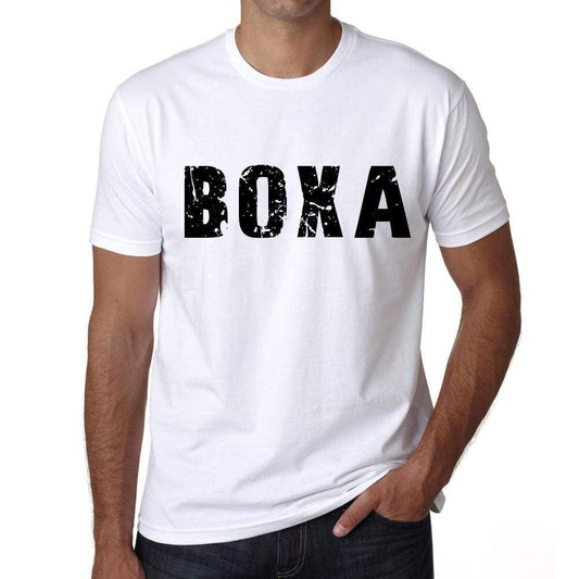 Mens Tee Shirt Vintage T Shirt Boxa X-Small White 00560 - White / Xs - Casual