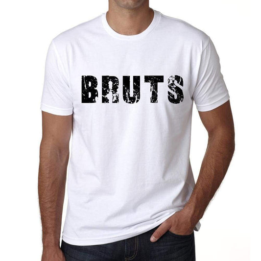 Mens Tee Shirt Vintage T Shirt Bruts X-Small White 00561 - White / Xs - Casual