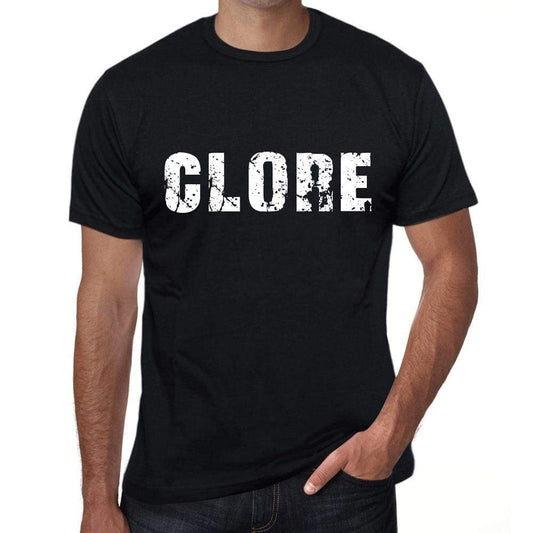 Mens Tee Shirt Vintage T Shirt Clore X-Small Black 00558 - Black / Xs - Casual